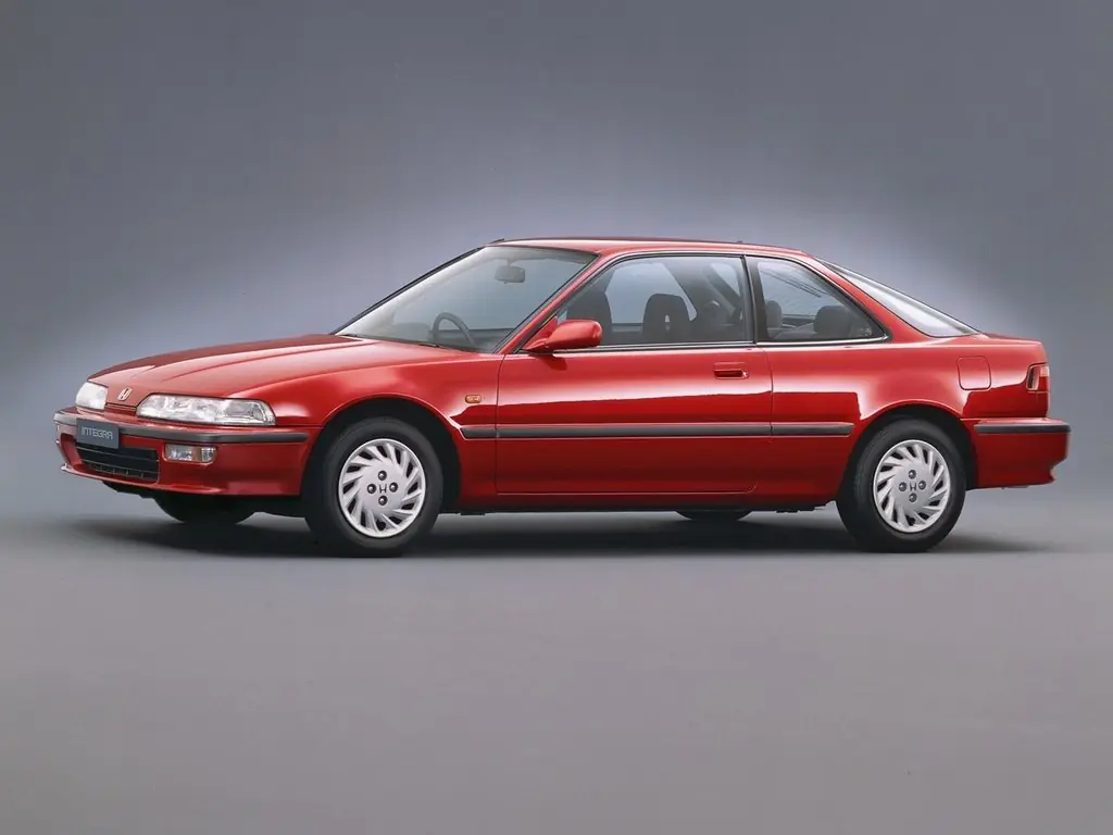 Honda Integra (DA5, DA6) 2 поколение, рестайлинг, хэтчбек 3 дв. (10.1991 - 04.1993)